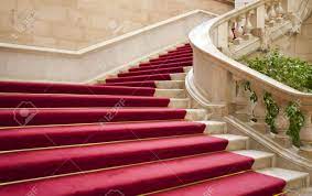 Marble stair white marble stair high quality modern indoor natural white marble stair design. Elegant Marble Stairs With Red Carpet Gala Stock Photo Picture And Royalty Free Image Image 12058361
