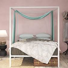 Maybe you would like to learn more about one of these? Zinus Patricia White Metal Canopy Platform Bed Frame Mattress Foundation With Steel Slat Support No Box Spring Wijaya Foam