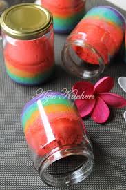 Resepi kek cheese dalam jar. Rainbow Cakes In Jars Sebagai Door Gift Azie Kitchen
