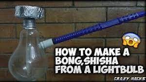 حصريا كيفية صنع شيشة أرجيلة في المنزل بمواد منزلية 2016 youtube light bulb life hacks hookah