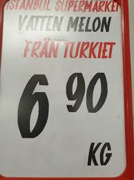 Studieresa från istanbul till antalya. Vatten Melon Fran Turkiet Istanbul Supermarket Stockholm Facebook