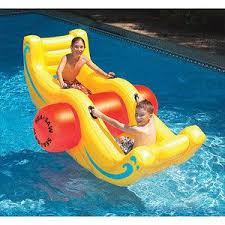 Walmart Seesaw Rocker Inflatable Pool Toy Pool Toys Inflatable Pool Toys Pool Floats