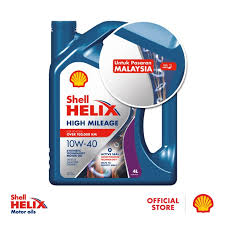With that, motorists can focus on enjoying the drive. Shell Helix High Mileage 10w 40 Semi Synthetic Engine Oil 4l Shopee Malaysia