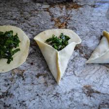 Spinach Fatayer Recipe Cooking Dinner Stuffed Peppers Food