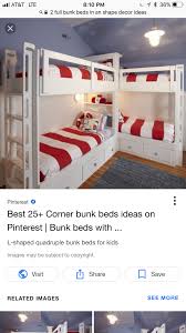 White bunk bed with navy bedding. Bunk Bed Bookshelf Ideas On Foter