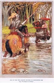 From The Story The Knight Of The Kitchen From King Arthur And The Knights Of The Round Table By Doris Ashley Medieval Art Knight Art King Arthur Legend