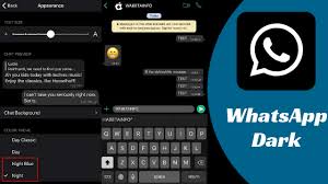 Image result for whatsapp dark mode apk