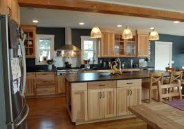 The texture of soapstone also makes it special: 75 Beautiful Kitchen With Light Wood Cabinets And Soapstone Countertops Pictures Ideas July 2021 Houzz