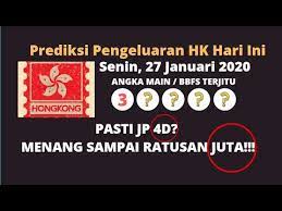 Prediksi Hk Malam Ini Senin 27 Januari 2020 Angka Hongkong Paling Jitu Youtube