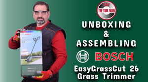 Bosch / триммер easy grasscut 26, 06008c1j00. Unboxing Bosch Easygrasscut 26 Corded Grass Trimmer Bob The Tool Man Youtube