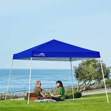 Love it easy setup light and easy to cary in bag. Eagle Peak 10 X 10 Slant Leg Pop Up Canopy With 64 Sqft Of Shade
