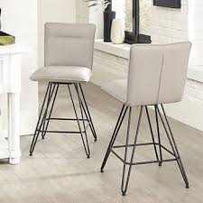 Danni 26 Barstool 2 Pack Bar Stools Counter Stools Swivel Bar Stools