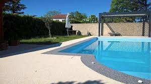 amenagement contour de piscine resine drainante piscine resine piscine piscine beton