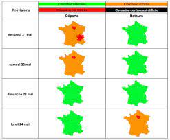 Du jeudi 22 juillet 2021 à 7h30 au lundi 9 août 2021 à 12h, la direction interdépartementale des routes de l'est (dir est), pour le compte de l'état, va procéder à des travaux de réparation sur l'ouvrage d'art enjambant la meurthe à hauteur de saint dié des vosges (88) sur la n59. Whitsun Weekend Traffic Forecast Bison Fute Brings Out The Red Flag Byri