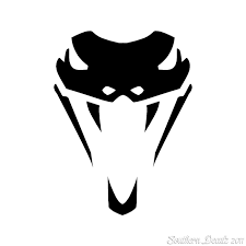 Snake Head Cobra Fangs Vinyl Decal Sticker 3 75 Long Etsy Snake Drawing Tribal Animal Tattoos Cool Symbols