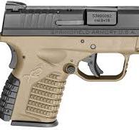 Springfield XDS 3.3 Single Stack 9mm Flat Dark Earth (FDE ...