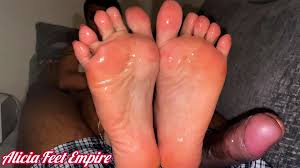 Watch Lovely FJ - Footjob, Alicia Feet Empire, Red Toes Porn - SpankBang