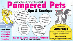 At pampered pets boutique we welcome all breeds of dogs and cats. Pampered Pets Spa Boutique 46 Oropond Ln Oroville Ca 95966 Yp Com