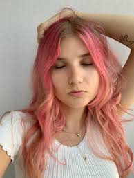 To achieve this effect, it is necessary to bleach the lower portion of your hair. Best Pink Hair Dye Tips For Diy Ing Your Color Glamour