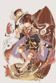 是花子君 柚木厘 illustrations art street by medibang kawaii anime anime chibi anime