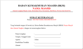 Check spelling or type a new query. Contoh Surat Keterangan Sebagai Khotib Dan Guru Mengaji Di Masjid Tutup Kurung