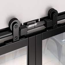 Sur ce choix d'ouverture coulissante en 2 vantaux, la commande sera livrée avec 1 rail ou 2 rails, selon votre commande. Rail Pour Porte Coulissante Leroy Merlin