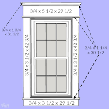 (they're small windows and i need light :) anyway, i only have drapes on a few windows because my husband can't stand the thought of me covering up that beautiful trim :) Diy Craftsman Style Trim For Windows And Doors The Navage Patch