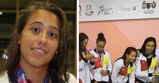 Blog de noticias Vallelado.net: SANDRA DIEZ VELÁZQUEZ, CAMPEONA DE EUROPA  CON LA SELECCIÓN SUB 19 DE WATERPOLO