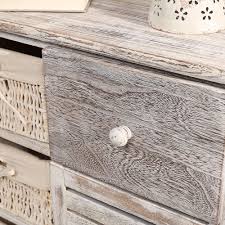 Shabby Stil Kommode Schrank Mit 3 Korben Beig Mit Tur Schublade Highboard Flur 3 Eur 58 50 Shabby Schubladen Kommode Shabby