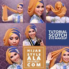 Ini Vindy Yang Ajaib Makeup Natural Dan Tutorial Hijab Wisuda Terbaru A Kursus Hijab Hijab Wisuda