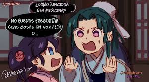 Finalmente termine este fanart,los colores quedaron muy bien a mi parecer✨  Como prometí,después de terminarlo aquí está mi fanart de Maomao y Loulan