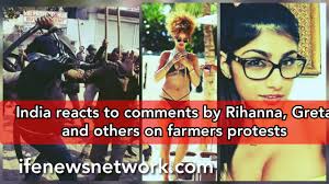 Mia khalifa identifies as a catholic and a proud catholic too. India Reacts To Comments By Rihanna Greta And Pakistani Porn Stars Like Mia Khalifa On Farmers Protests Ife News Network