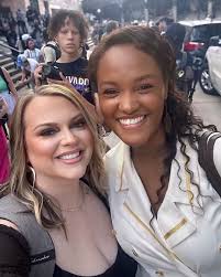 Looking Chic as leather Girls 🖤 ⠀⠀⠀⠀⠀⠀⠀⠀⠀ Here we are wearing Siss Viss,  Designer of recycled fashion and jewelry using bicycle inner tubes.  ⠀⠀⠀⠀⠀⠀⠀⠀⠀ We made such an impact modeling upcycled statement