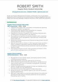 A wide range of knowledge that includes the fundamentals of shipping as well. Supply Chain Analyst Resume Samples Qwikresume