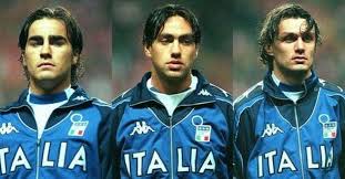 Scroll down and check out his short and medium hairstyles. Matt Santangelo On Twitter Fabio Cannavaro Alessandro Nesta And Paolo Maldini Rocking The Coldest Italy Kappa Zip Up