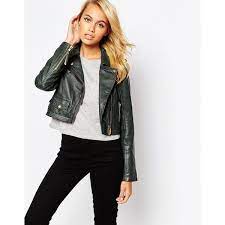 Barney S Originals Bruto Cropped Leather Jacket Leather Jacket Cropped Leather Jacket Real Leather Jacket