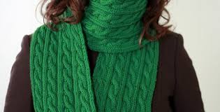 These 23 free knitting patterns will encourage you to use your newly acquired skills and venture into making items for your home or to wear in addition to additional scarf ideas. Irish Knitted Hiking Scarf With Cables Free Knitting Pattern