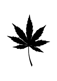 Download Cannabis Leaf Silhouette Free Svg File Svgheart Com
