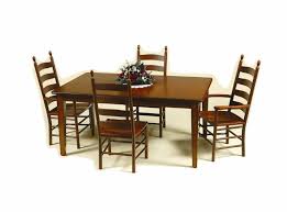 shaker ladder back dining chair from
