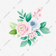 زهرة مائية للبطاقات زهرة حفل زواج عتيق Png وملف Psd للتحميل مجانا Watercolor Flowers Flowers Design