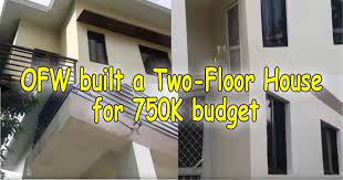 Renovation philippines provide design & renovation services to seamlessly align design, plan & execution of renovation in metro manila. Ofw Built A Beautiful Two Floor Dream House For 750k Budget