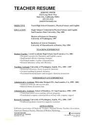 Sample Resume Teaching Sample Resume For Teachers High School Sample ...