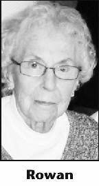 JoANNA ROWAN Obituary (2015)