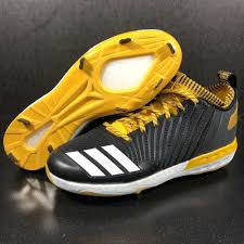 Black And Gold Baseball Cleats Youth Ebay Sponsored Adidas Boost Icon 3 Metal Baseball Cleats Black Gold B39163 Size 10 5 Metal Baseball Cleats Baseball Cleats Adidas Boost