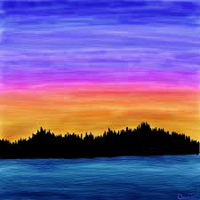 Painting a sunset is a relaxing activity and a great way to practice your skills. Painting Easy Sunset Ocean Painting Inspired