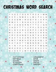 Krisanapong detraphiphat/getty images word games are an excellent way for children to impro. Christmas Word Search Free Printable My Uncommon Slice Of Suburbia