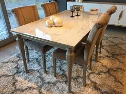 Wenge doğal ahşap yemek masası uygulamamız. Ahsap Ayakli Mermer Gorunumlu Yemek Tegizler Mobilya ÙÙØ³Ø¨ÙÙ