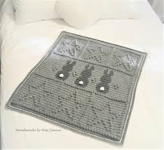 Hence, indicate which pattern is perfect for you, subsequently study and practice it. Crochet Baby Bunny And Star Blanket Car Seat B Folksy
