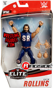 Wwe elite the rock series 31, ringside collectibles exclusive, rocky maivia new! Seth Rollins Wwe Elite 75 Wwe Toy Wrestling Action Figure By Mattel