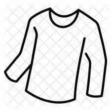 Download Free Long Sleeve T Shirt Line Icon Available In Svg Png Eps Ai Icon Fonts